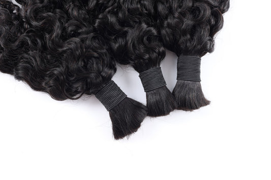 Burmese Curly Bulk Hair (100g/Bundle)