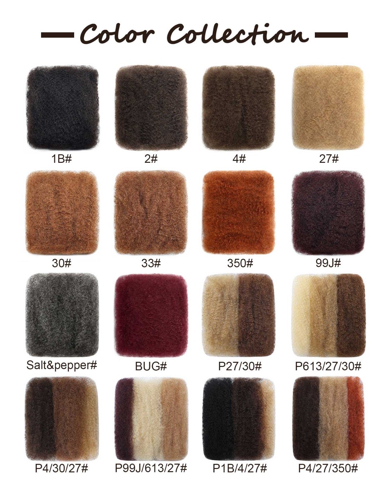 Pre-Stretched Bulk Hair (50g/pk/Bundle)