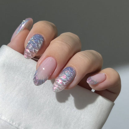3D Butterfly Wings & Lilac Shimmer
