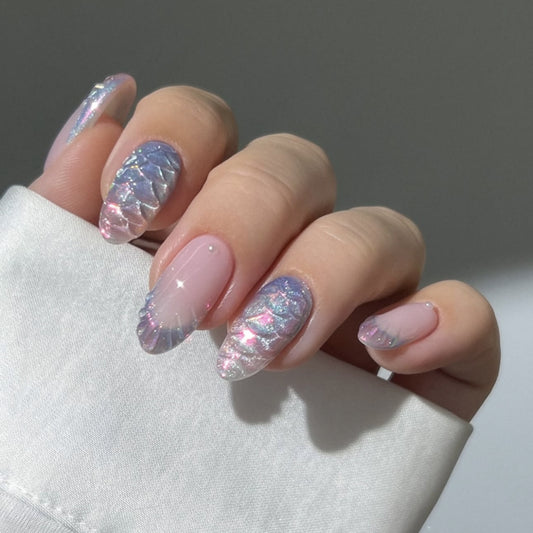 3D Butterfly Wings & Lilac Shimmer