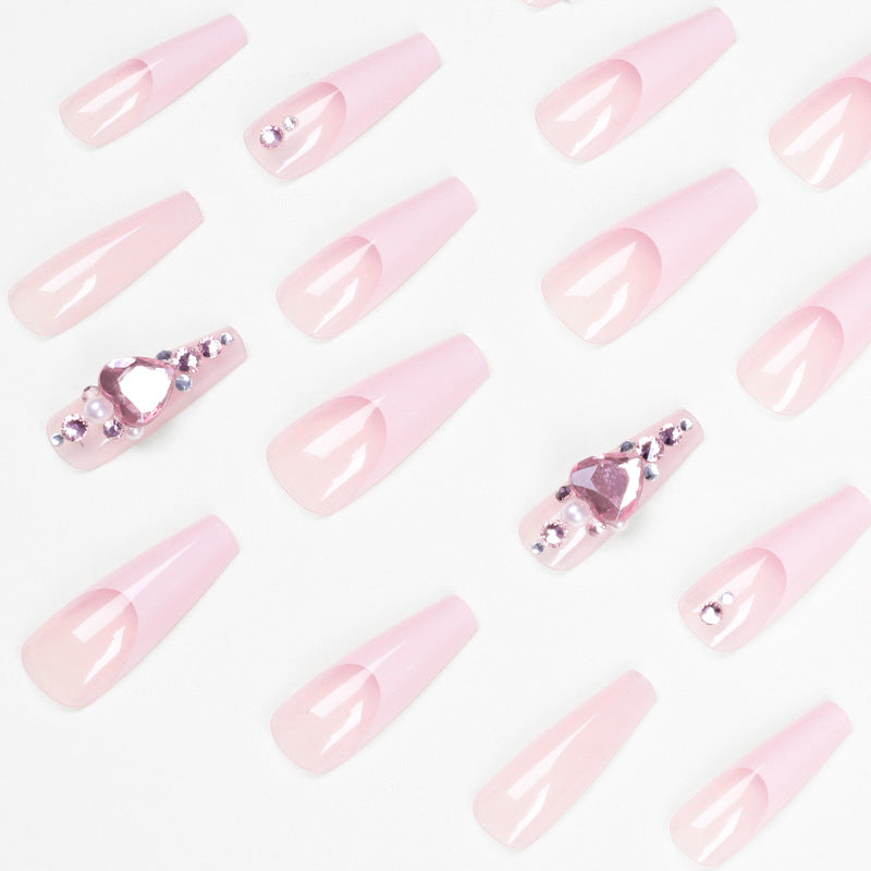 Luxury Soft Pink Press On Nails