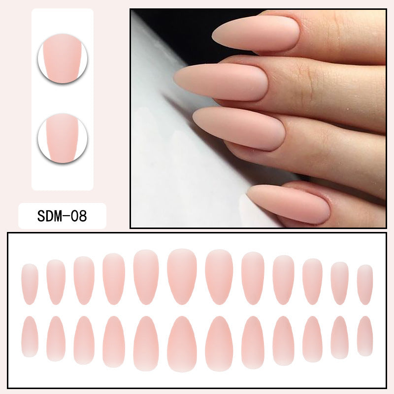 Almond Aura Gradient Press-On Nail