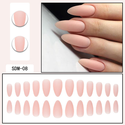 Almond Aura Gradient Press-On Nail