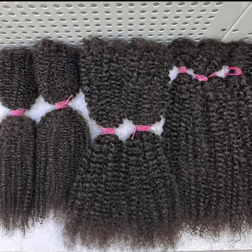 Afro Kinky 4cw Bulk Hair (50g/Pk/Bundle) (PRODUCT 1)