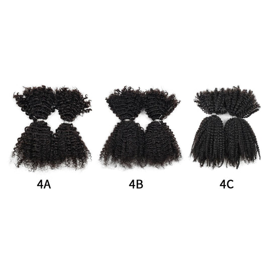 Afro Kinky 4cw Bulk Hair (50g/Pk/Bundle) (PRODUCT 1)